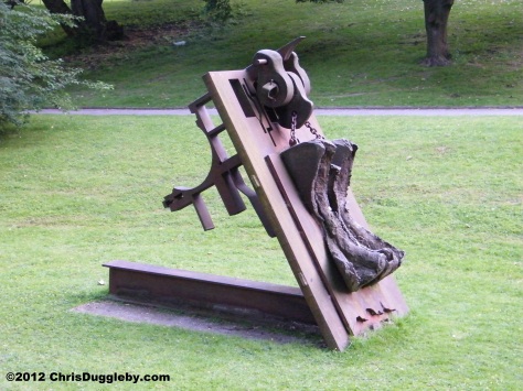 Metalwork Sculpture in Bochum Stadtpark: B